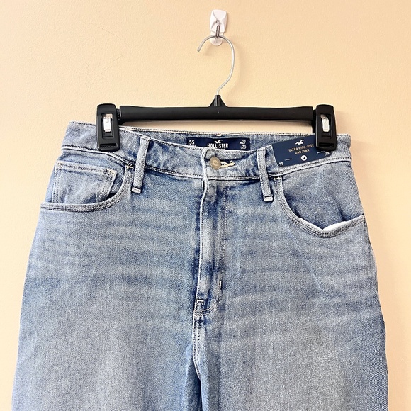 Hollister Ultra High Rise Dad Jeans Size 5S - Picture 2 of 3